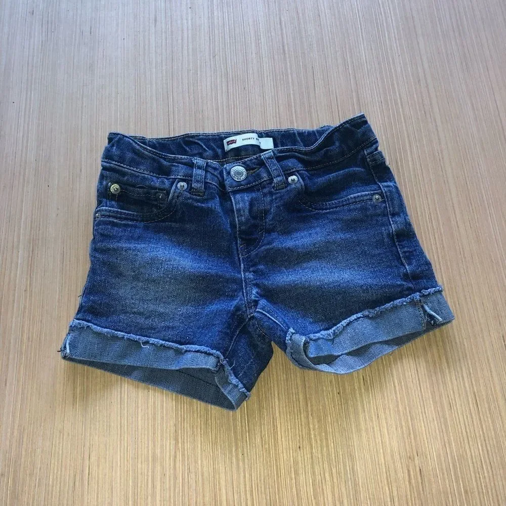 Levi's Denim Shorty Shorts